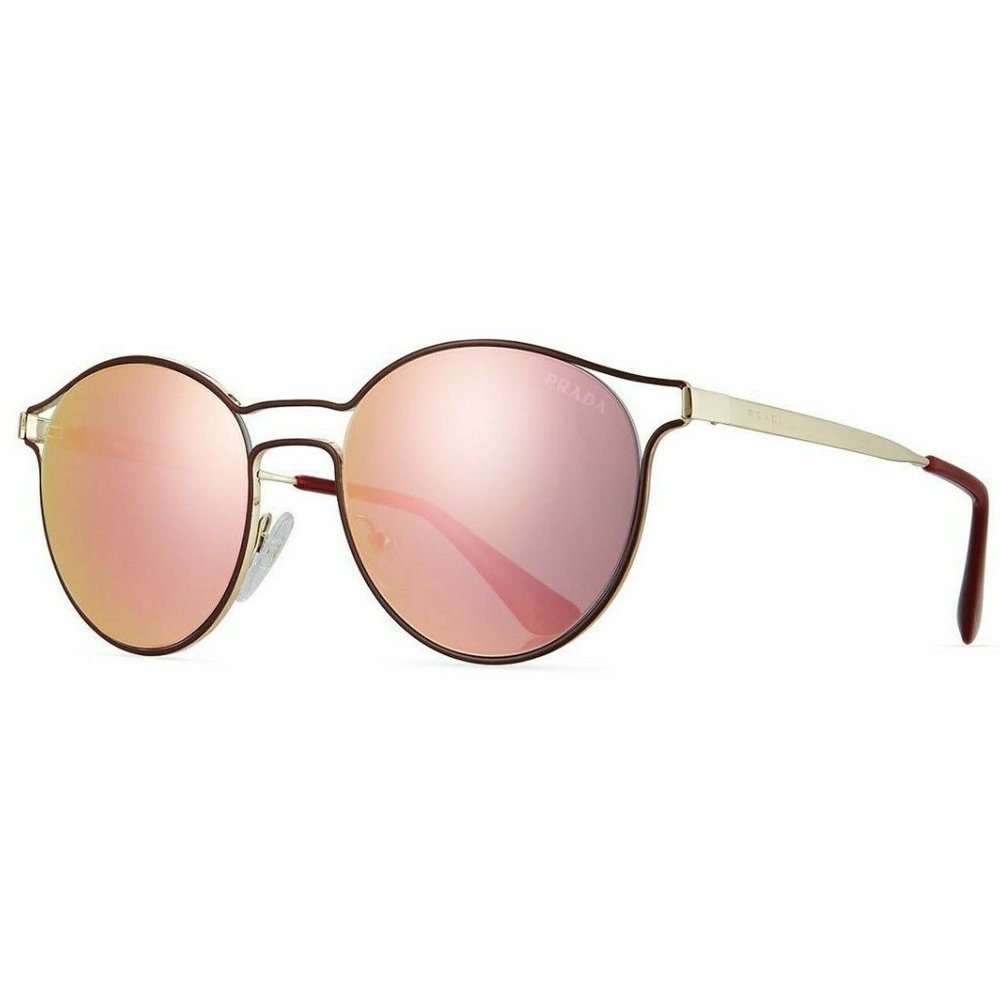 PRADA 62SS53 Cinema Sunglasses (Pink/Bordeaux)